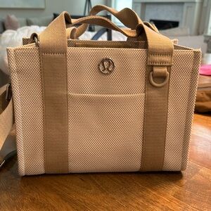 Lululemon Two Tone Canvas Tote Bag *small
